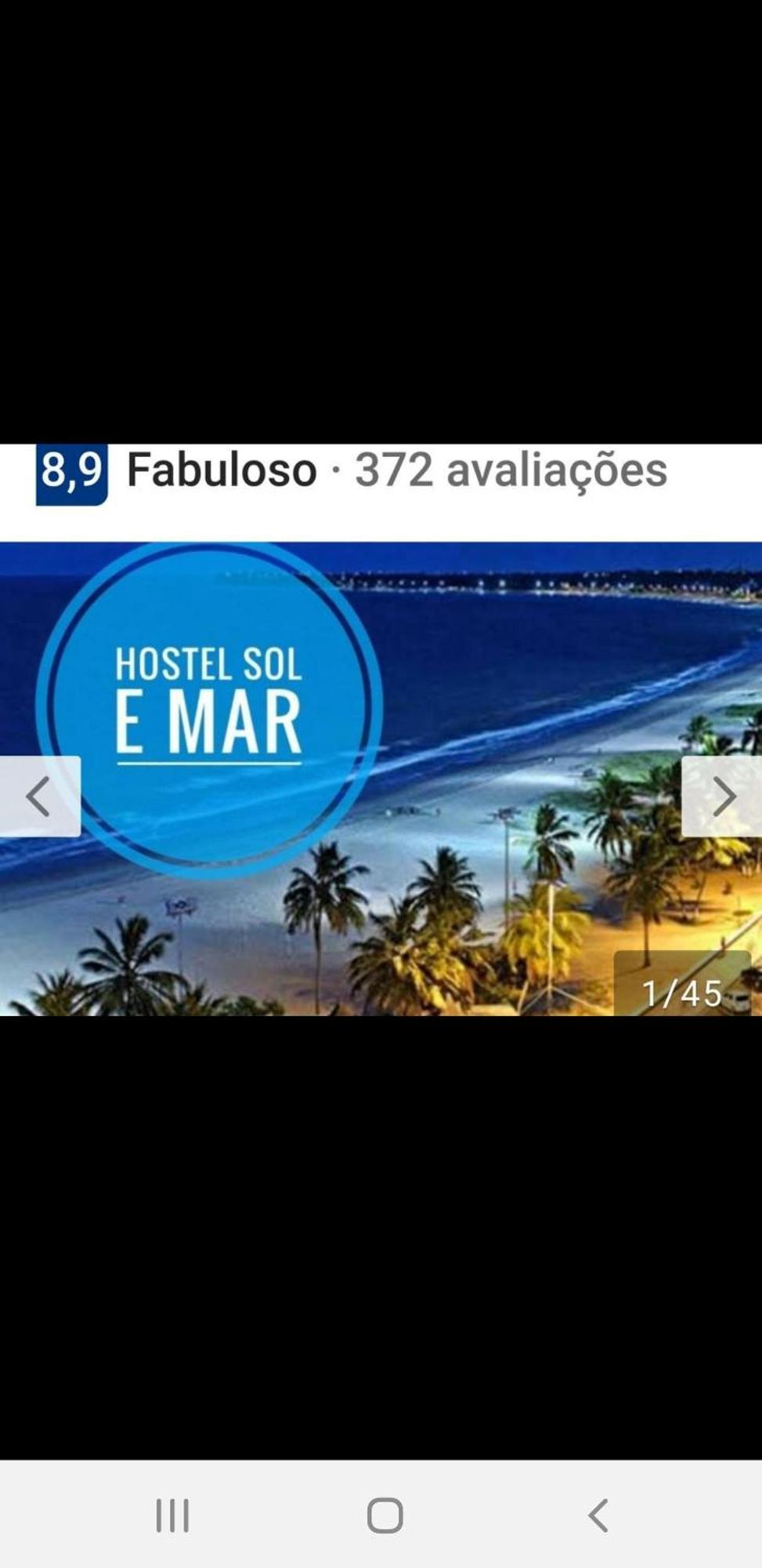 Hostel E Pousada Sol E Mar João Pessoa 외부 사진